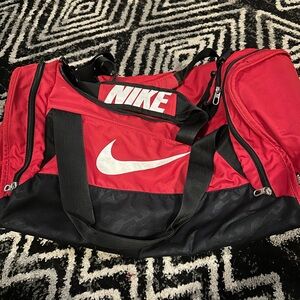 Nike Red and Black Men's Bag